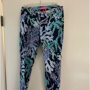 Lilly Pulitzer multicolored pants size 6